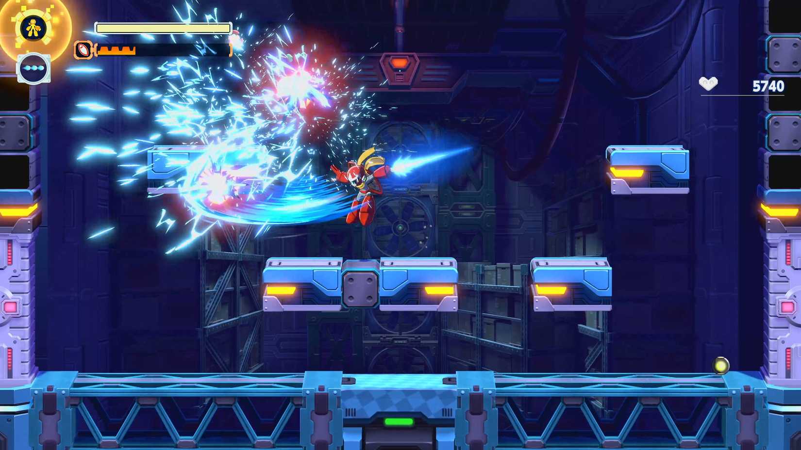 Mega Man Dual Override - Proto Man sword