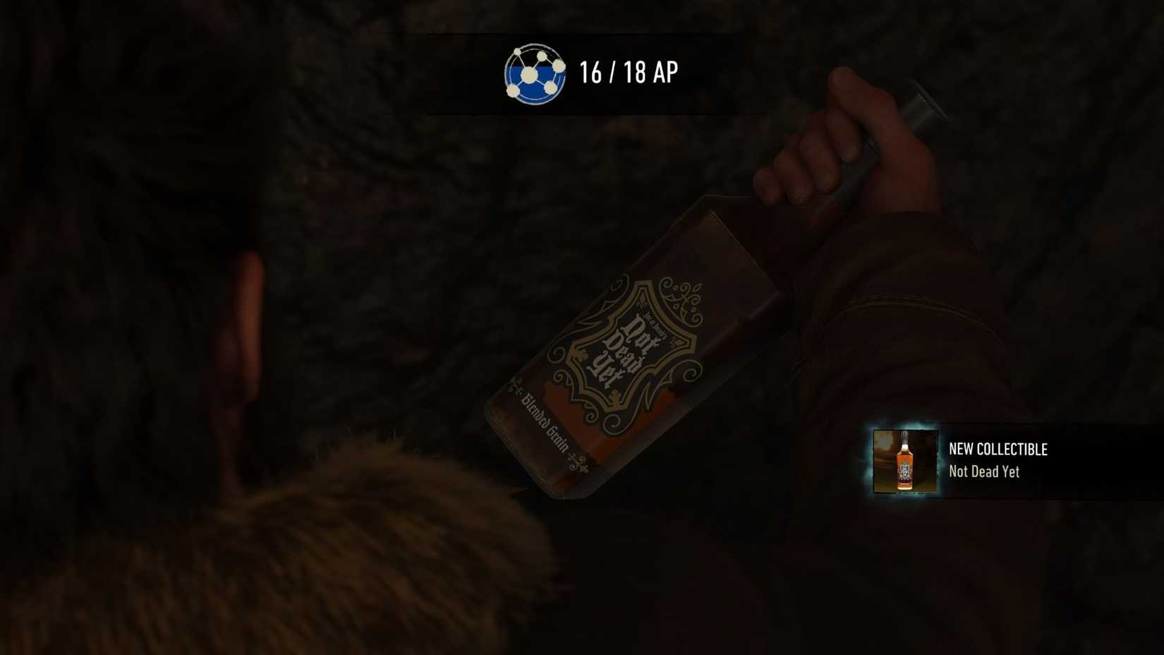 Not Dead Yet Whiskey Bottle Marvel's Wolverine