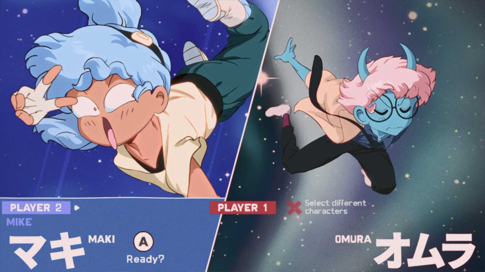 Orbitals Character Select