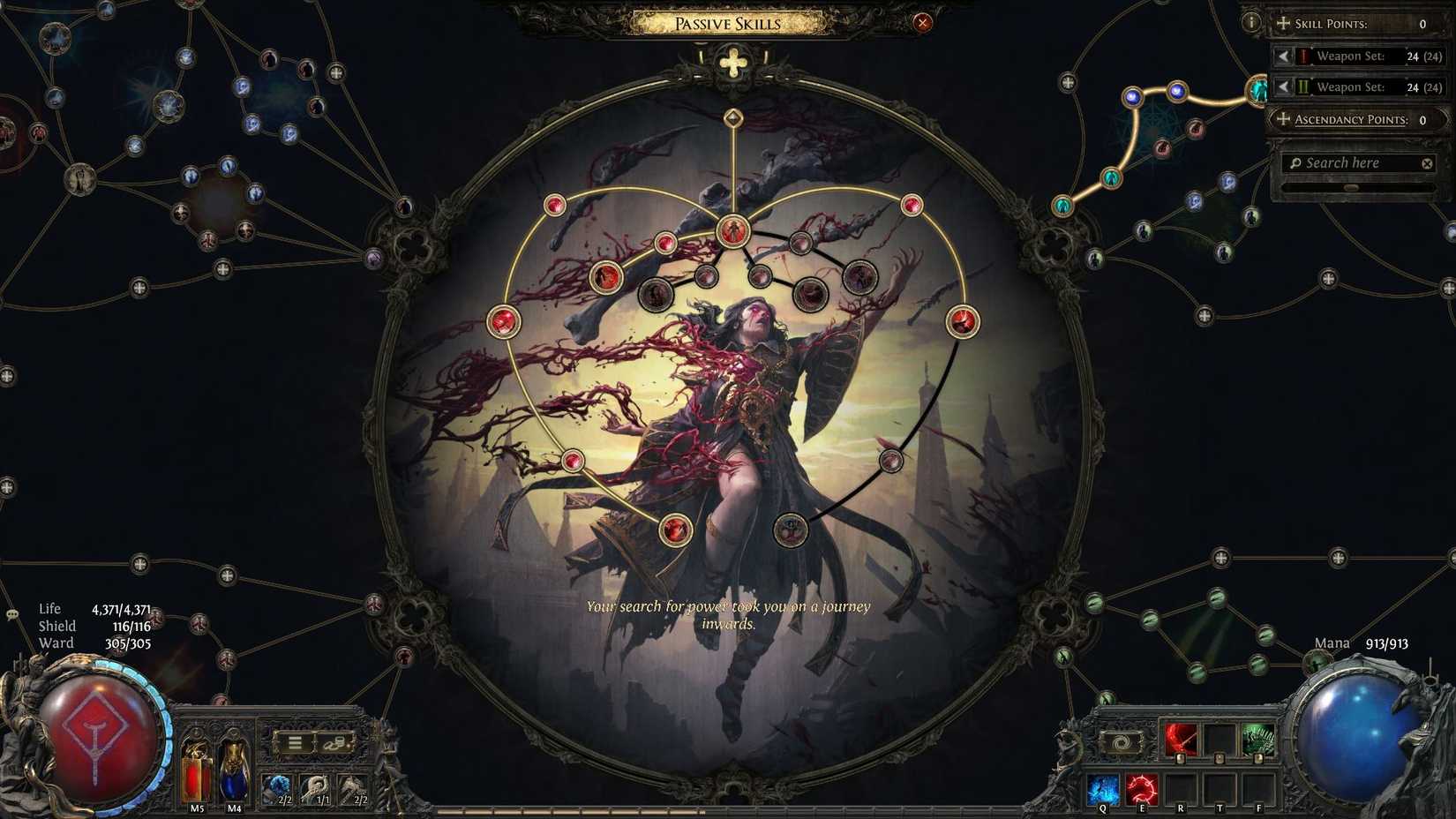 Path of Exile 2 Blood Mage Tree