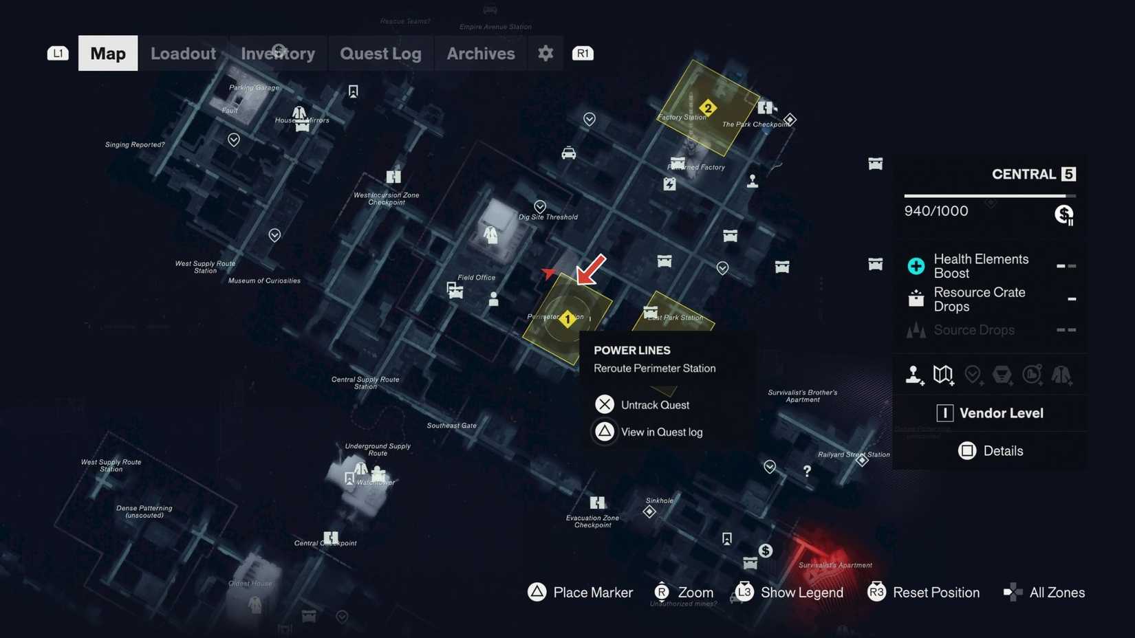 Perimeter Station Entrance Control Resonant