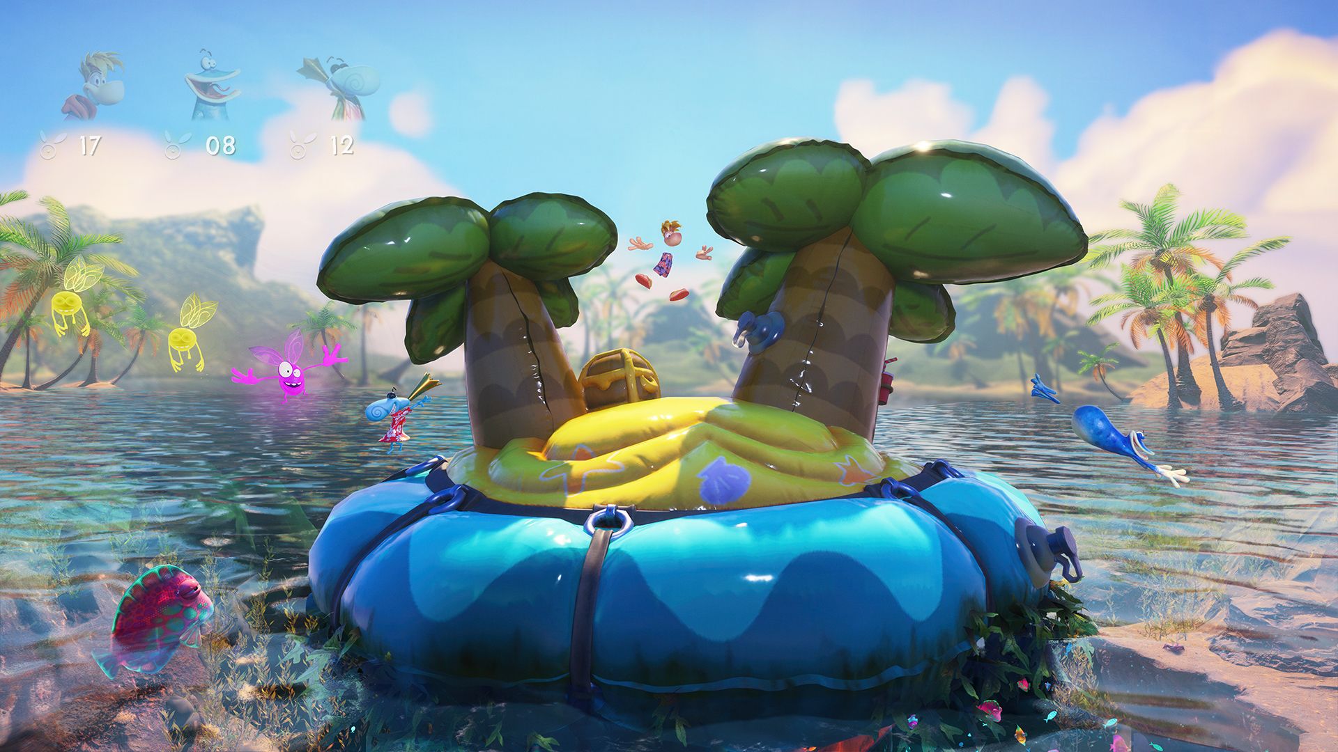 Rayman Legends Retold Inflatable Island