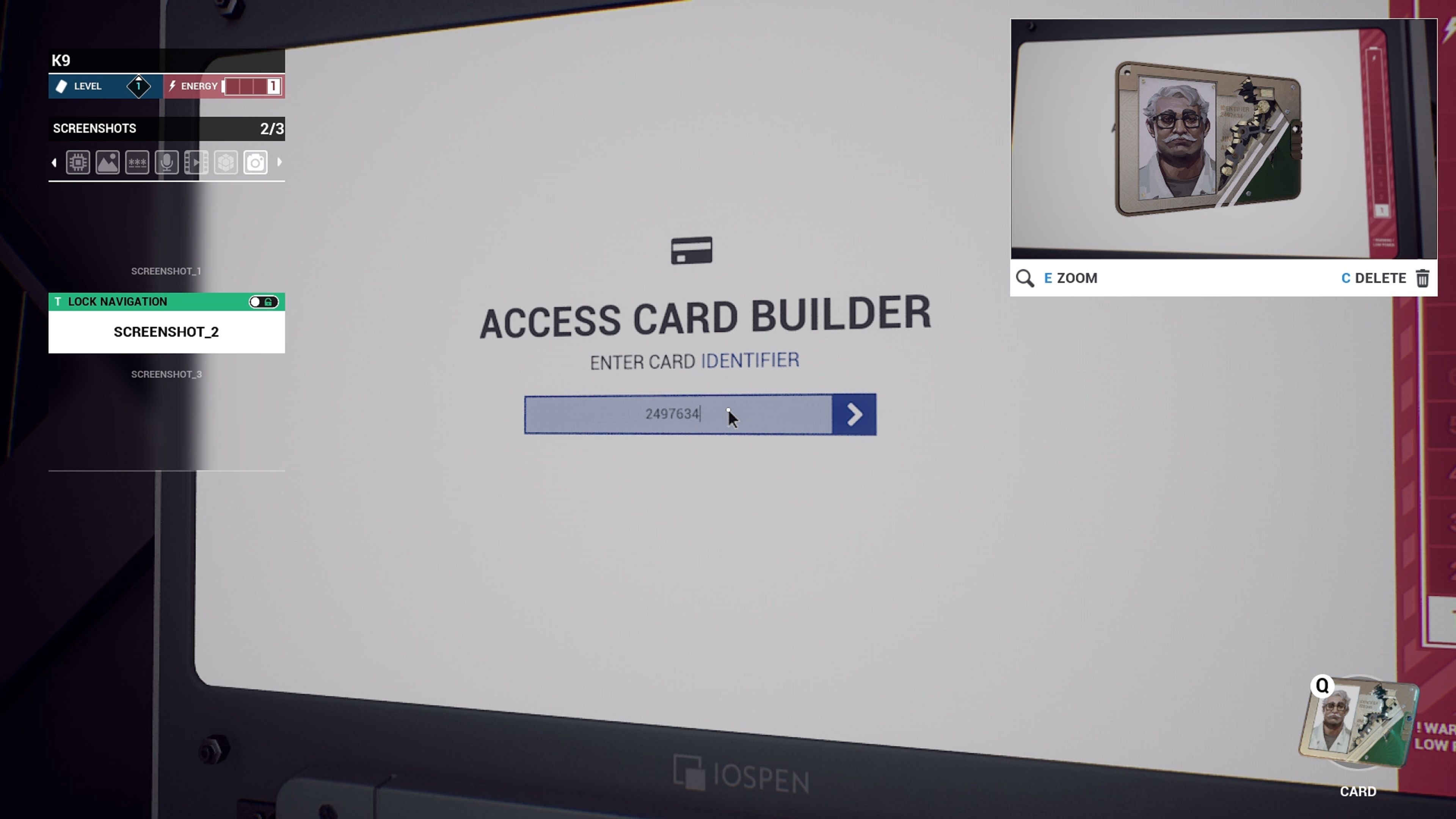 Rivage Aman Card ID