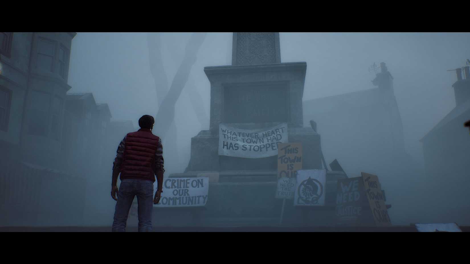 Silent Hill Townfall Central Square