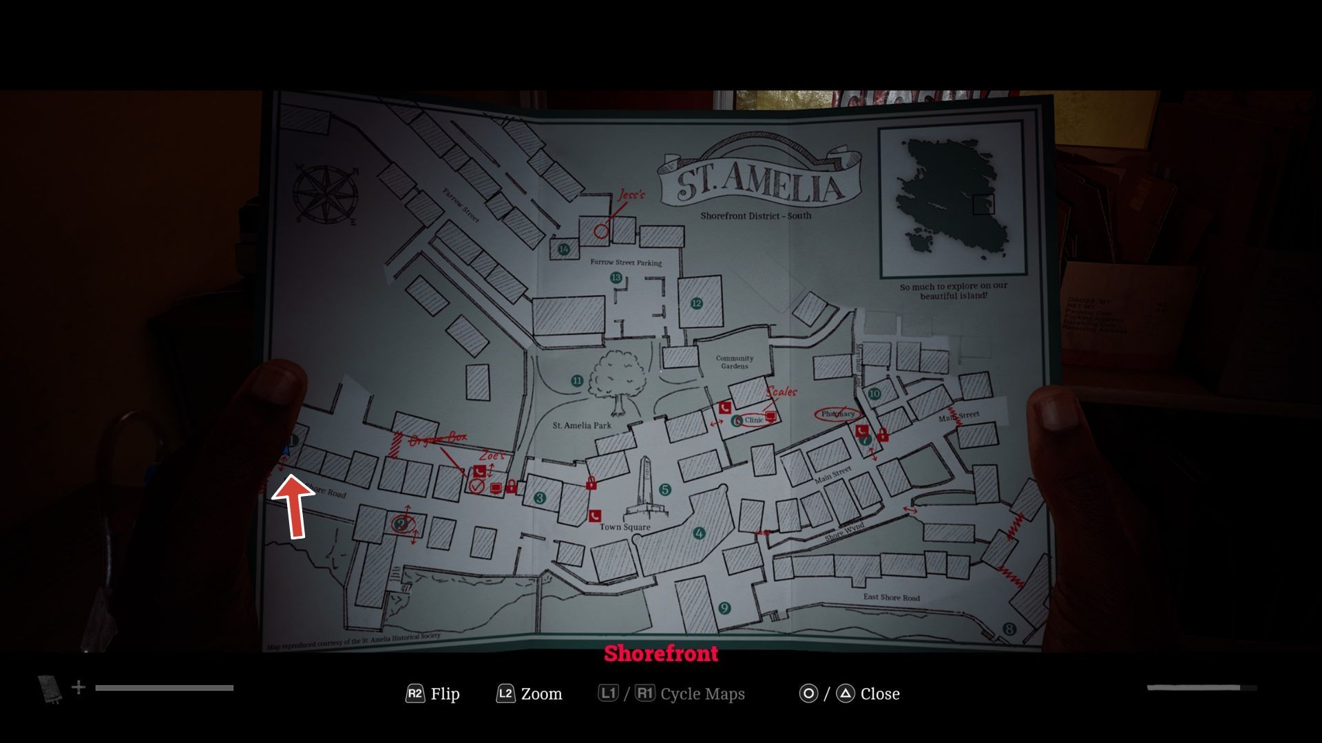 Strange Postcard 1 Location Silent Hill Townfall