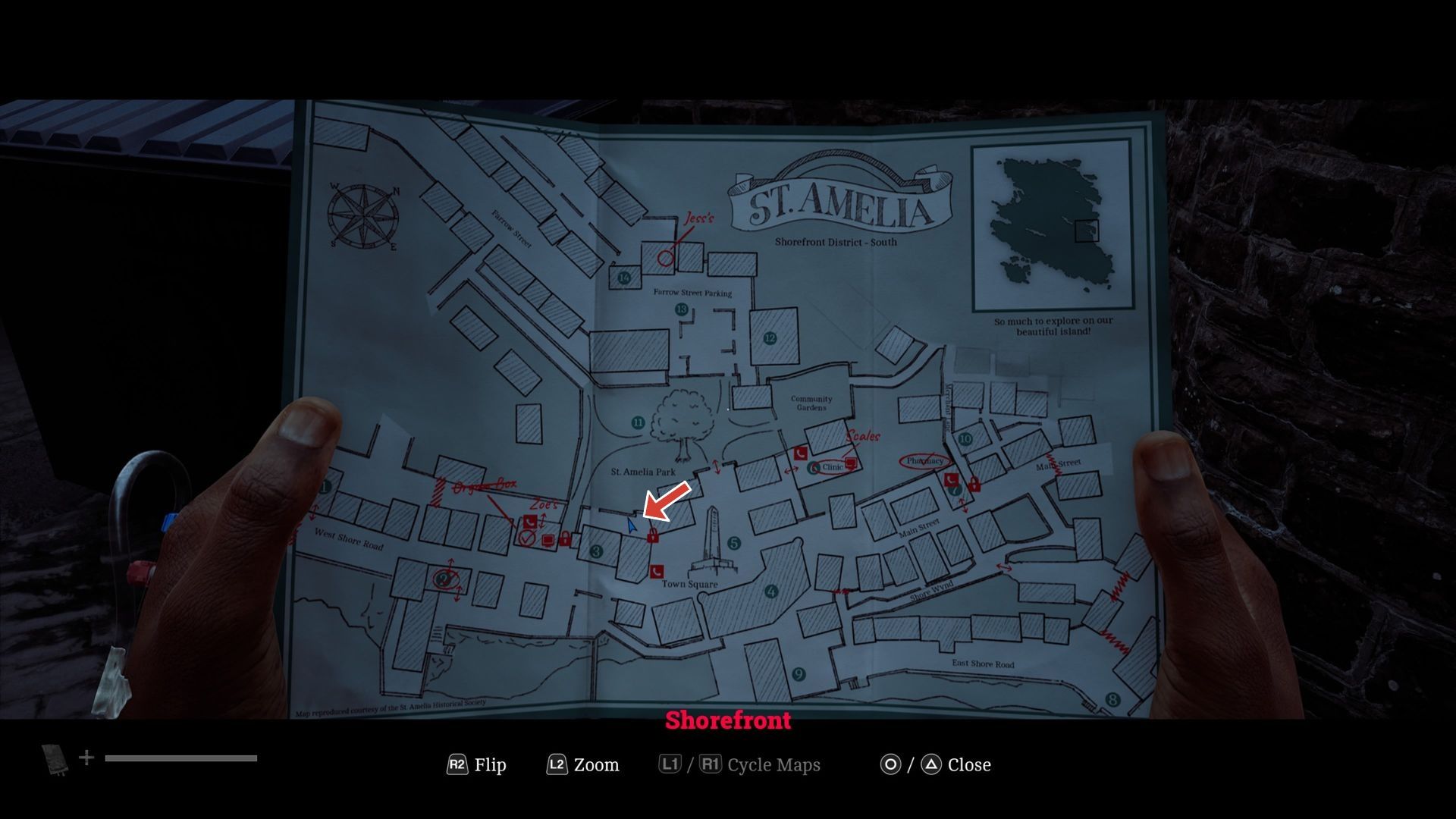 Strange Postcard 2 location Silent Hill Townfall