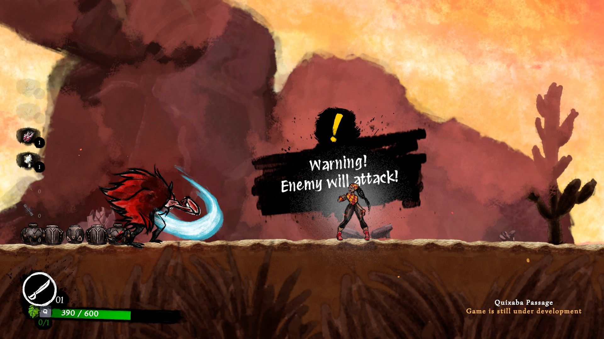 Talaka Tutorial Enemy Attack