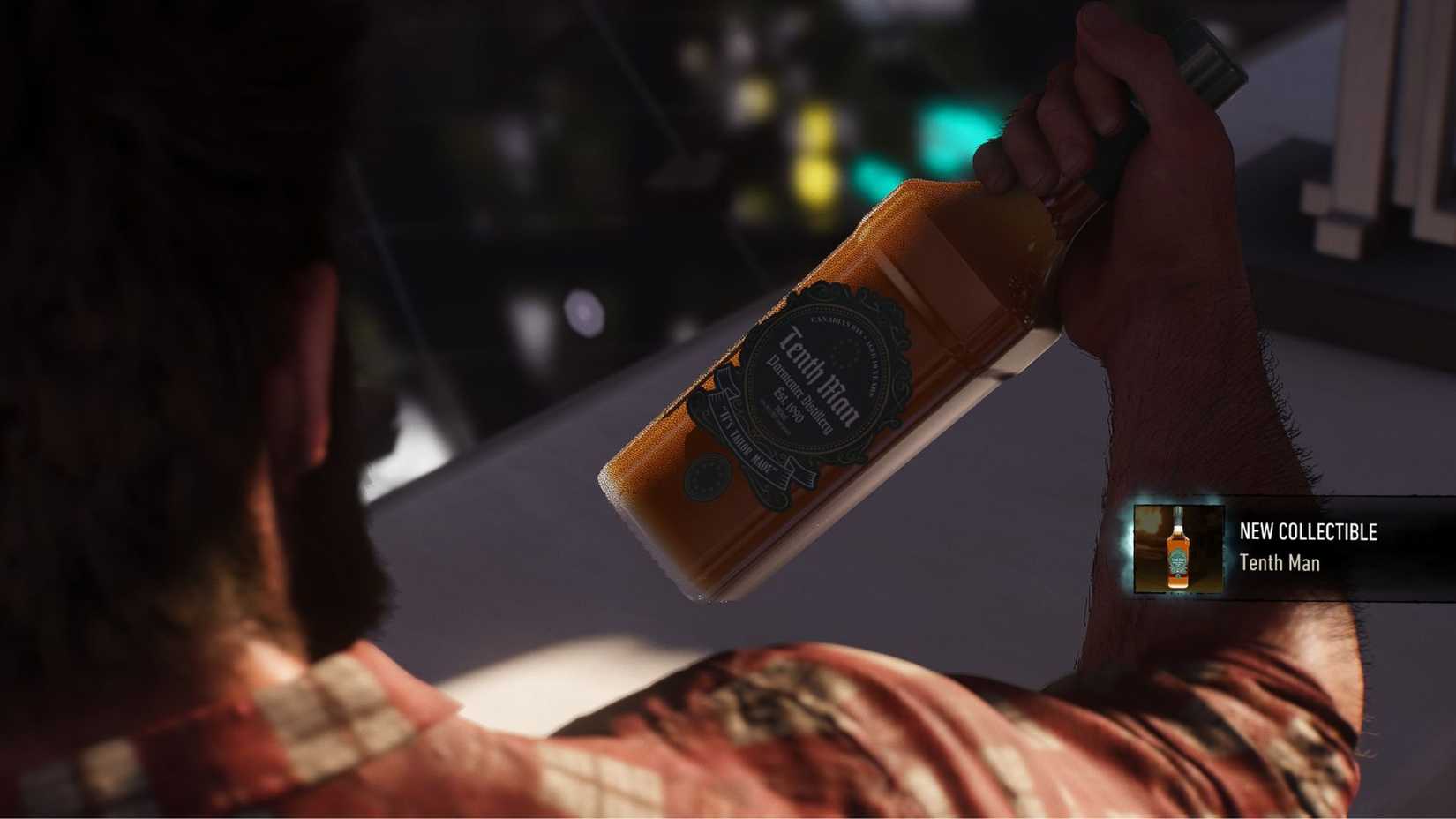 Tenth Man Whiskey Bottle Marvel's Wolverine