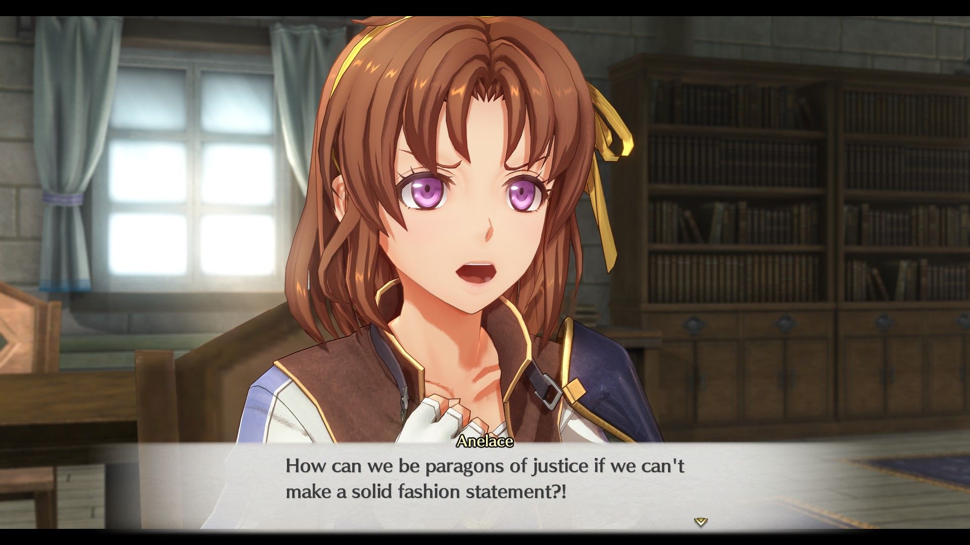 Trails in the Sky 2nd Chapter Conversation Anelace