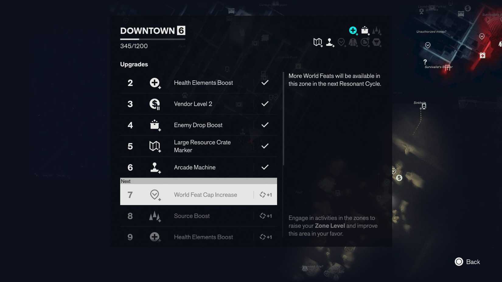 Zone Details Control Resonant