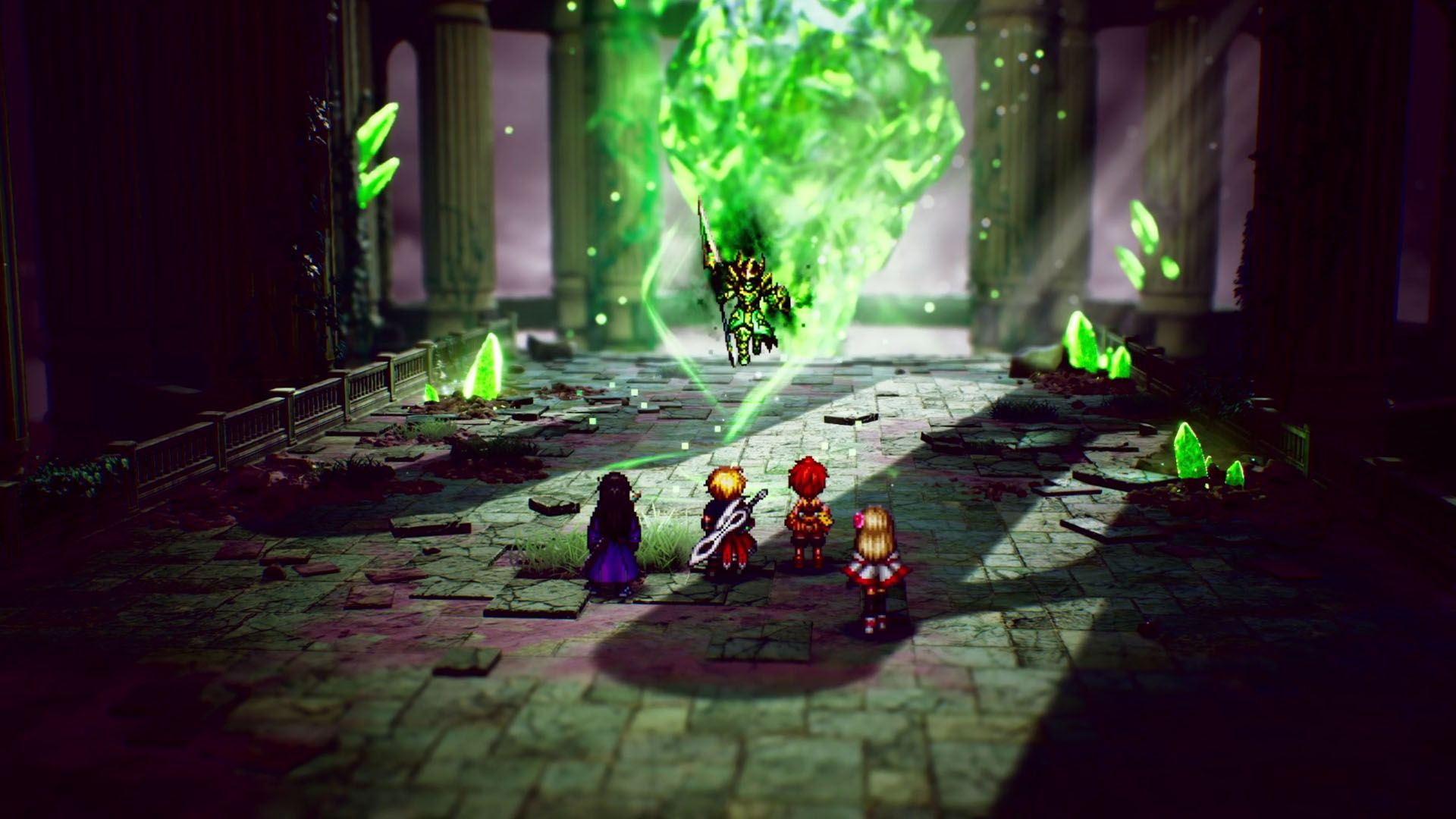 Final Fantasy Resonance Aether Boss Fight