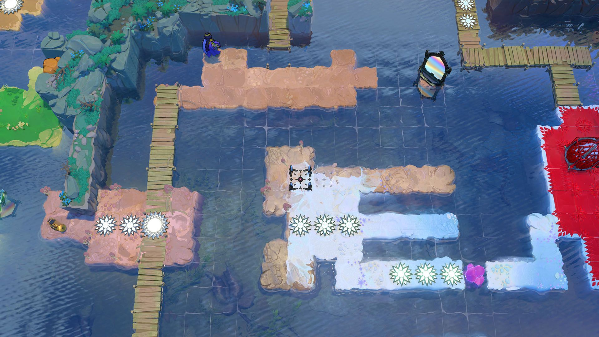 The Mirror Isles Part 2 Puzzle Solutions in Order of the Sinking Star