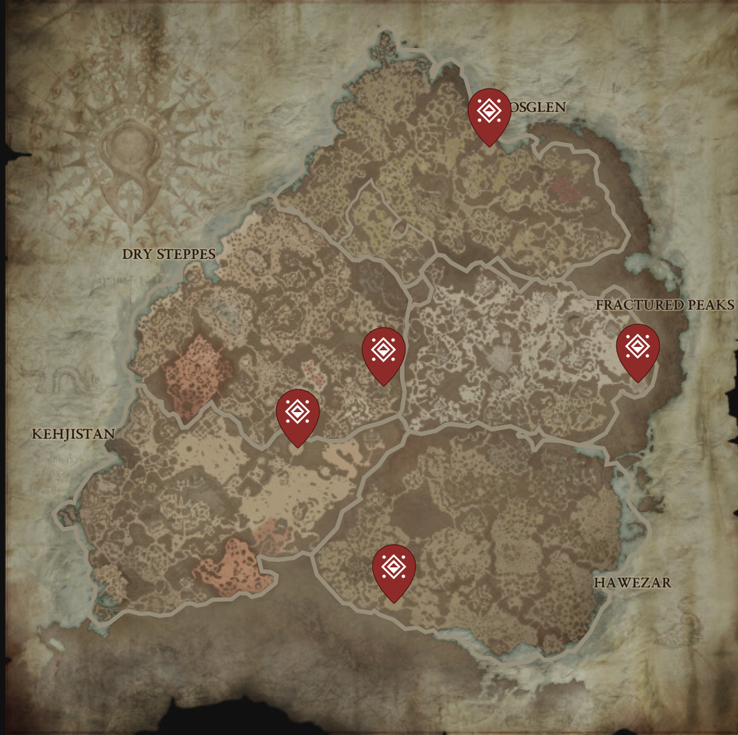 D4 | Diablo 4 World Boss Timer & Locations