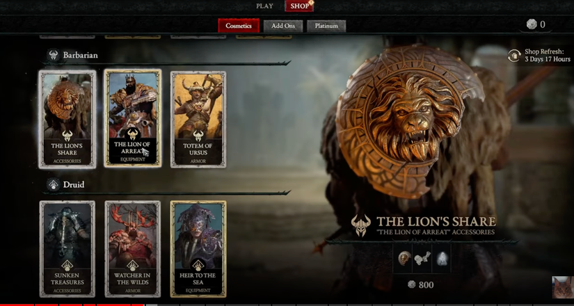Diablo 4: How does the Shop Work?