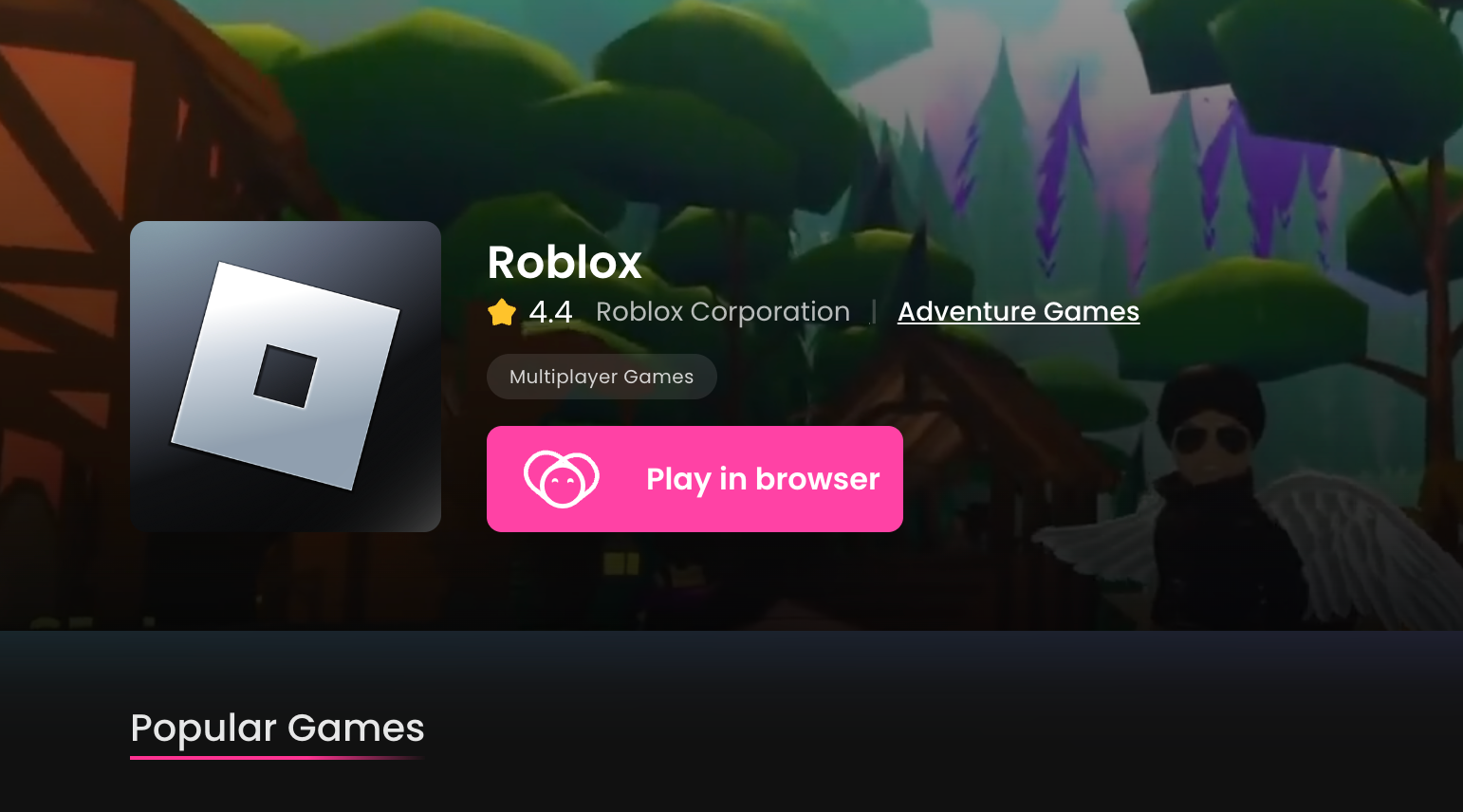 Roblox  Play Online Free Browser Games