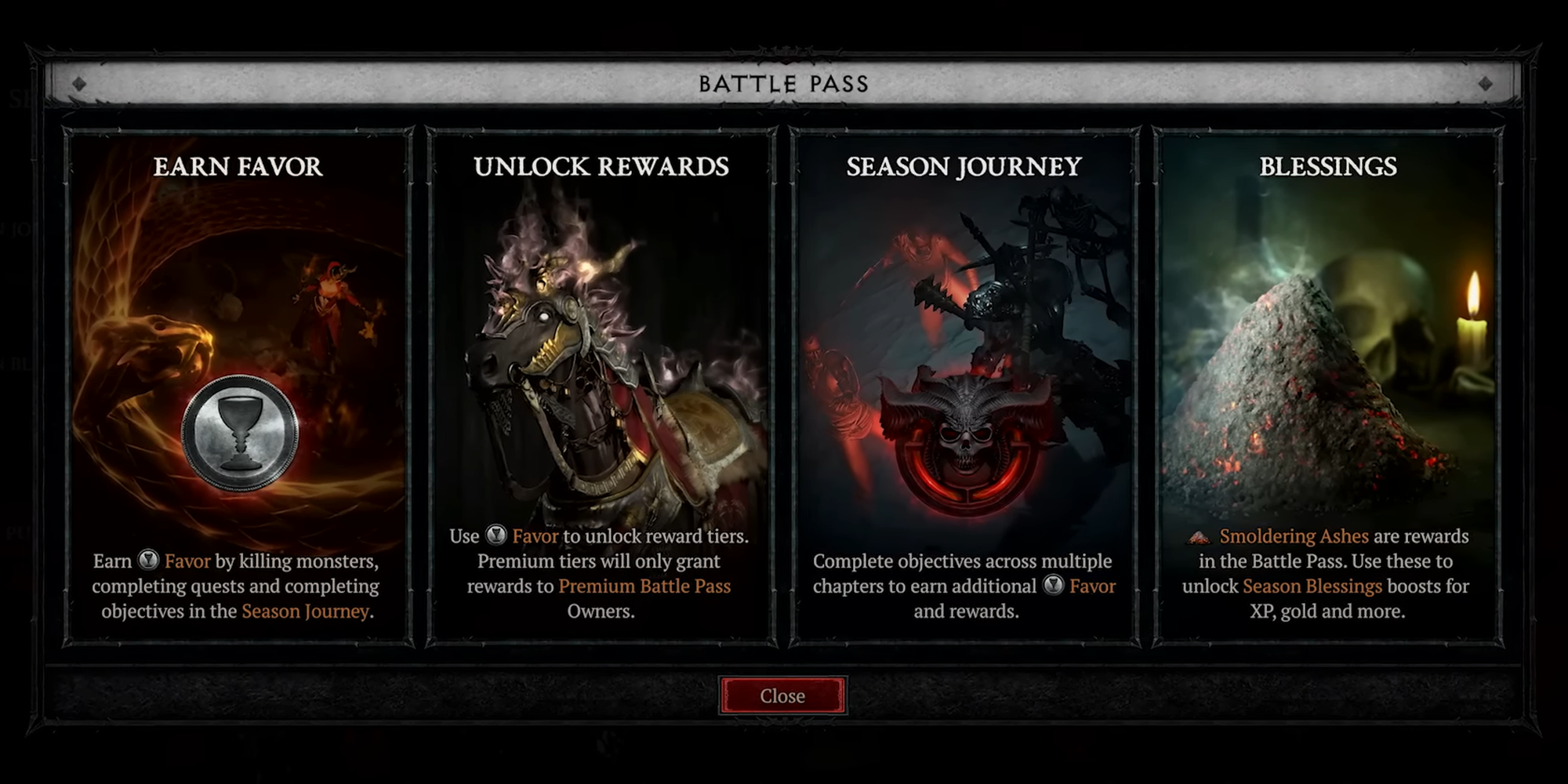 D4 | All Diablo 4 Season 1 Battle Pass Rewards