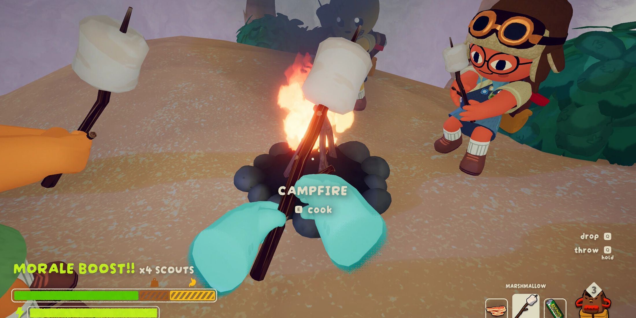 How to Get the Foraging Badge in PEAK
