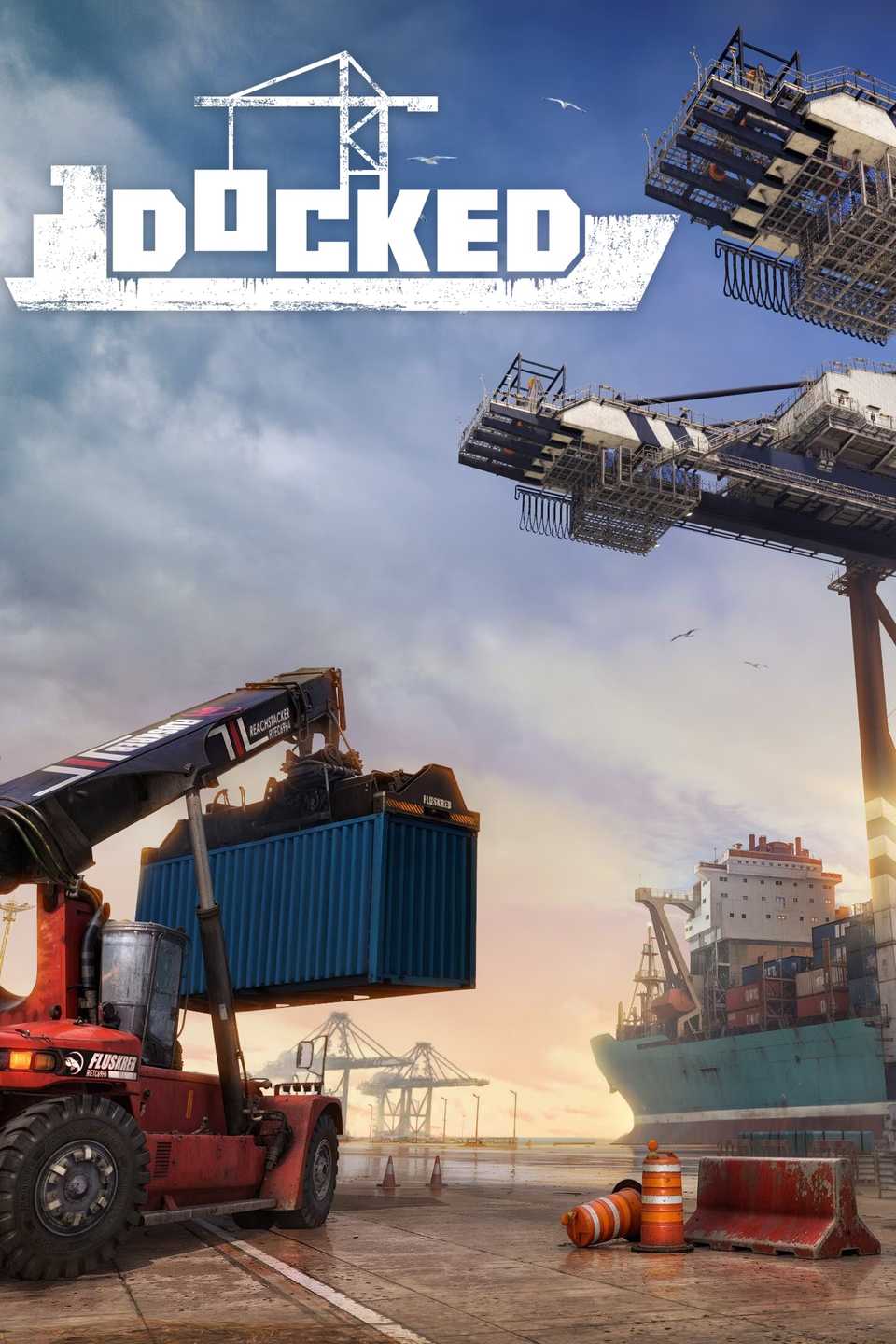Docked Simulator Docked Gets New Trailer Featuring Massive Port Machinery Gameplay