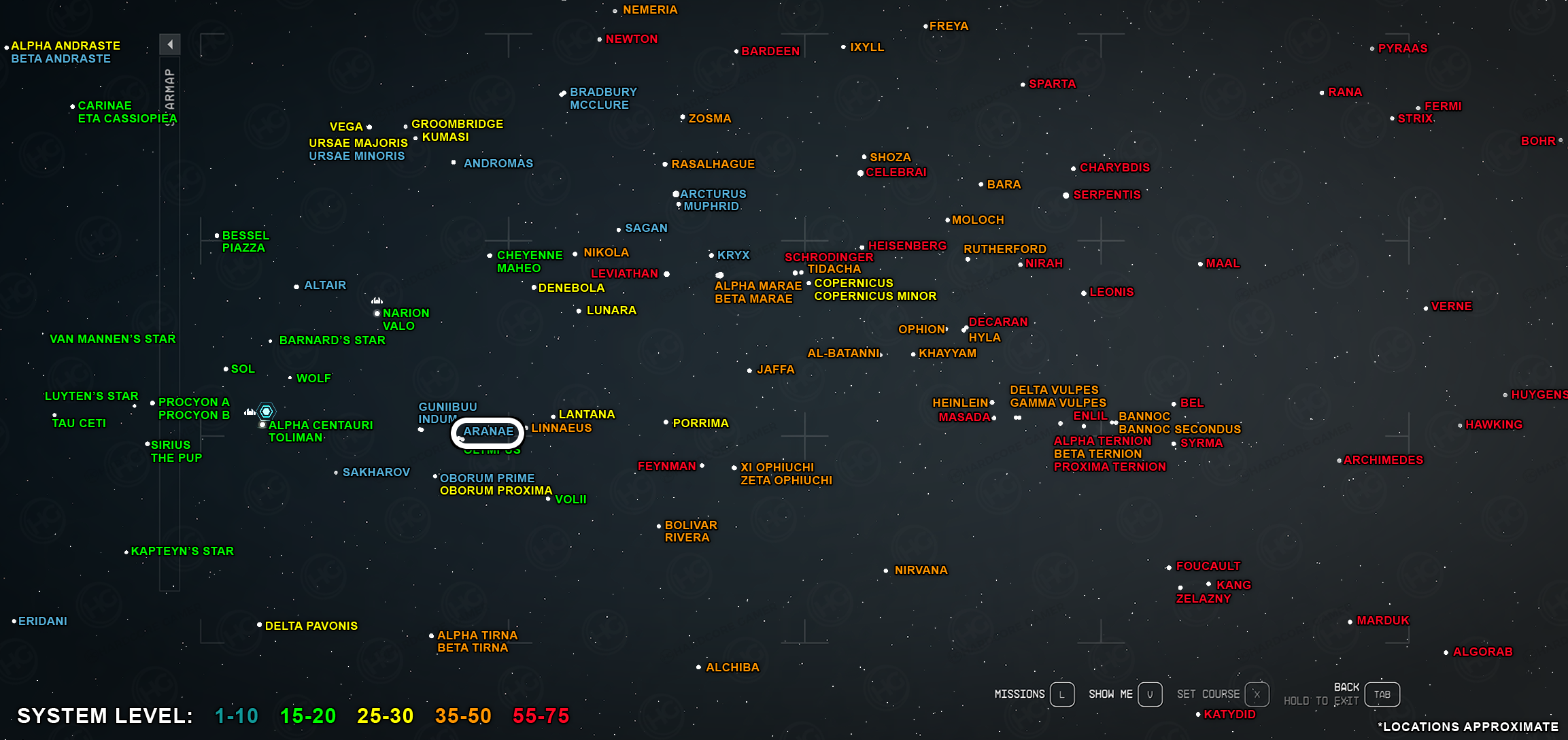 Starfield | Aranae System Information and Resources