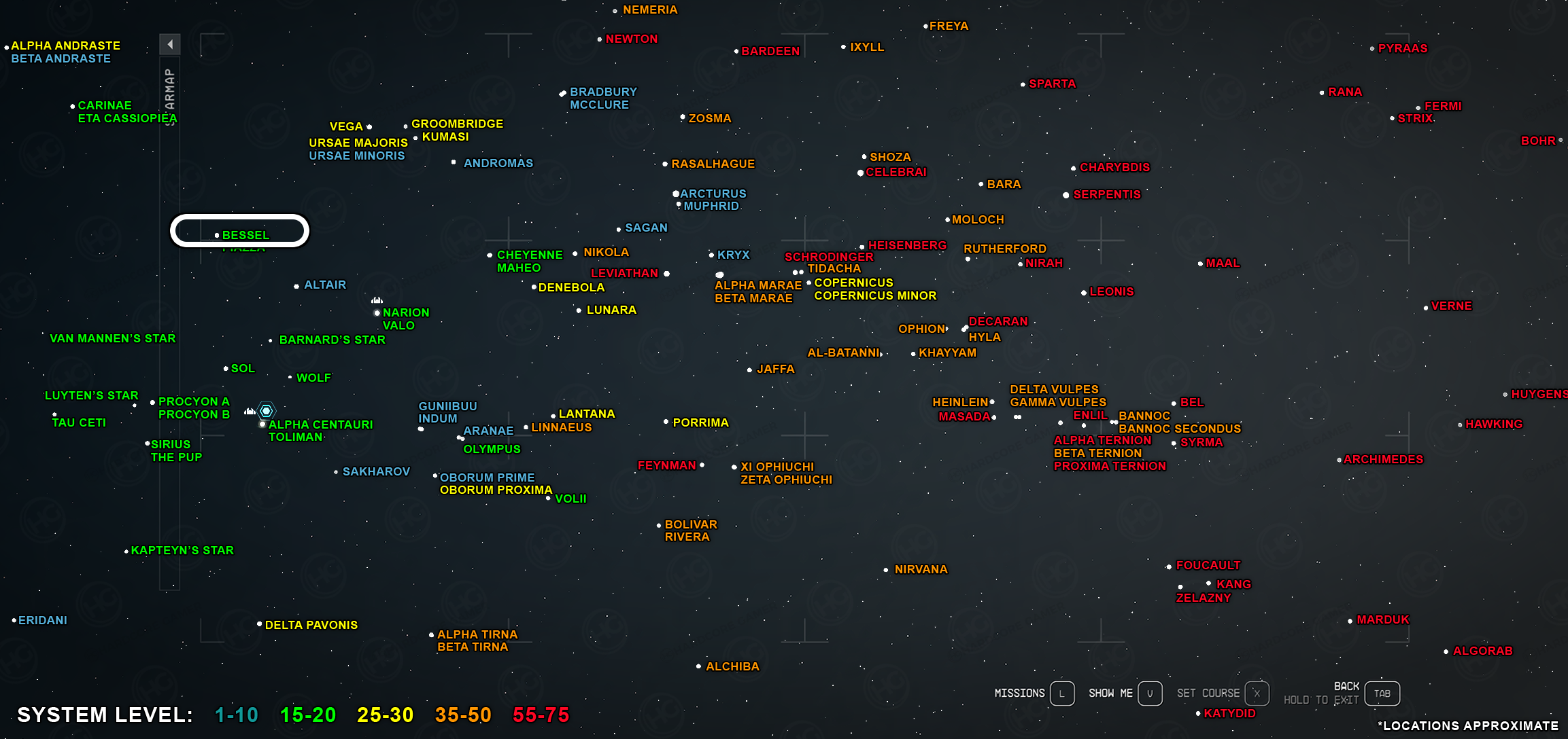 Starfield | Bessel III-b Moon Information And Resources