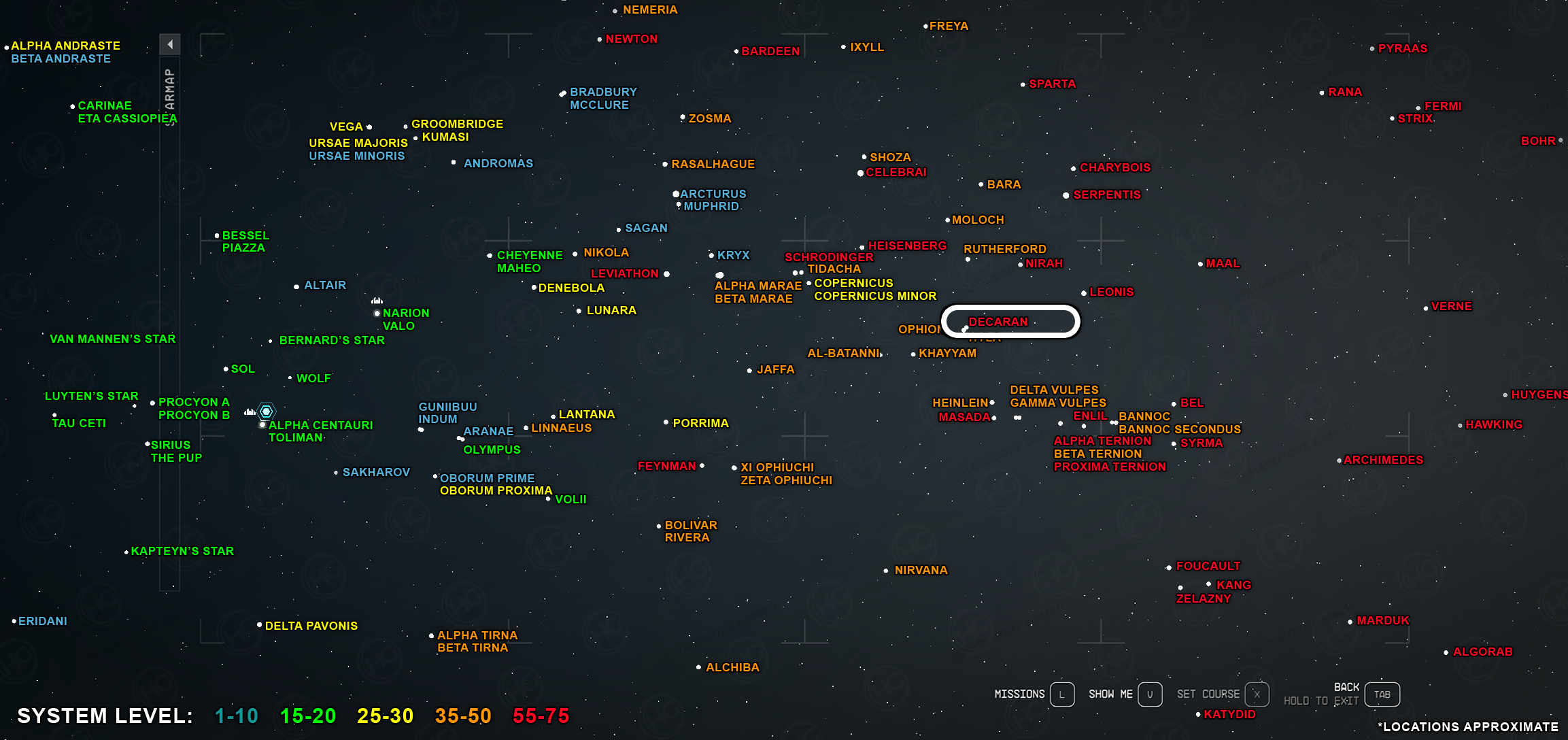 Starfield | Decaran System Information And Resources