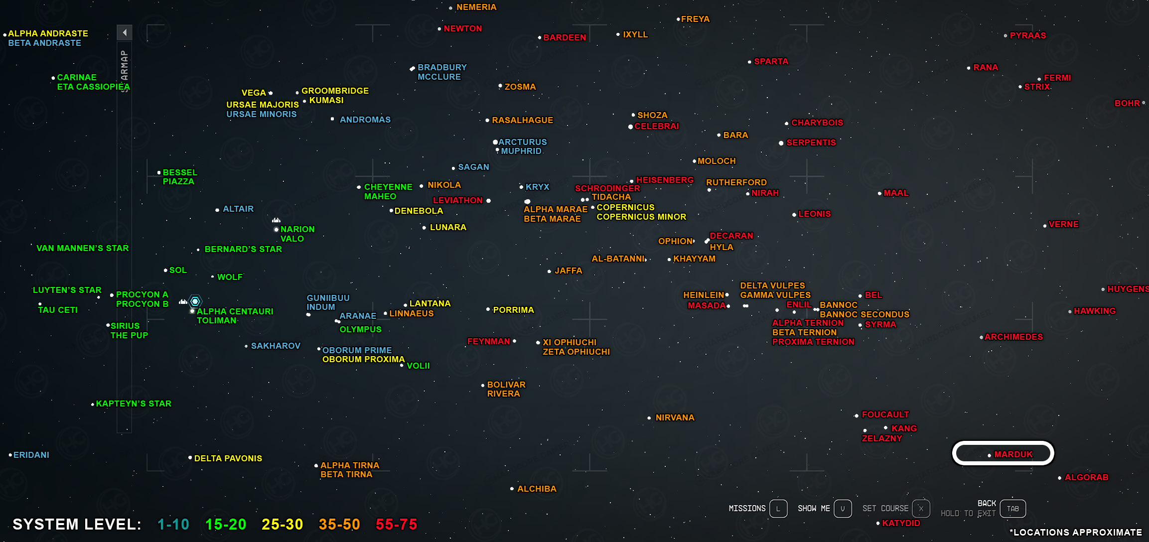 Starfield | Marduk System Information And Resources