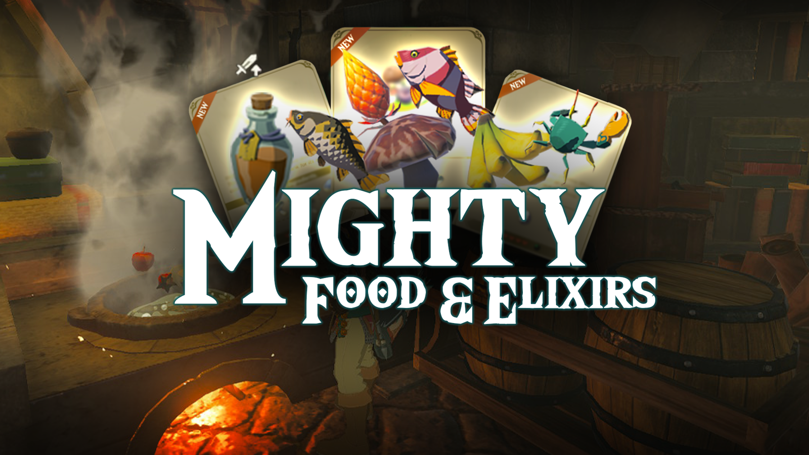 All Mighty Food & Elixir Recipes Zelda: Tears of the Kingdom